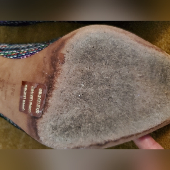 Kurt Geiger London gorgeous colorful leather pumps 38.5 - Picture 10 of 10